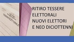 Immagine: Ritiro tessere elettorali