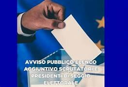 Immagine: Scrutatori e Presidenti