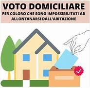 Immagine: Voto domiciliare